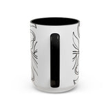 Sonographer Heart Accent Coffee Mug (11, 15oz)