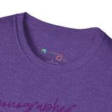 Sonographer Flowers Unisex Softstyle T-Shirt