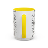 Sonographer Heart Accent Coffee Mug (11, 15oz)