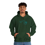 Sonographer Flowers Unisex Heavy Blend™ Hooded Sweatshirt