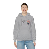 Sonographer Square Unisex Heavy Blend™ Hooded Sweatshirt