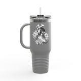 Anatomical Heart Insulated Travel Mug, 40oz