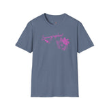 Sonographer Flowers Unisex Softstyle T-Shirt