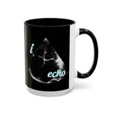 iHeartEcho™ Echo Image Accent Mug (15oz)