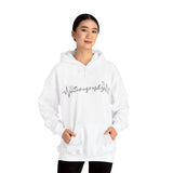 Sonography EKG Probe/Heart Unisex Heavy Blend™ Hooded Sweatshirt