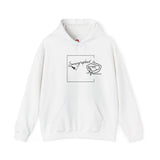 Sonographer Square Unisex Heavy Blend™ Hooded Sweatshirt