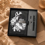 Anatomical Heart Notebook & Pen Gift Set
