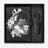 Anatomical Heart Notebook & Pen Gift Set