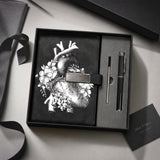 Anatomical Heart Notebook & Pen Gift Set