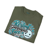 Resting Sonographer Face Unisex Softstyle T-Shirt