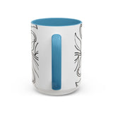 Sonographer Heart Accent Coffee Mug (11, 15oz)