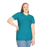 Sonographer Flowers Unisex Softstyle T-Shirt