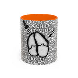 Chill It's Just Bubbles Accent Coffee Mug (11, 15oz)