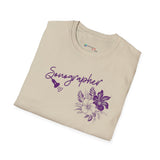 Sonographer Flowers Unisex Softstyle T-Shirt