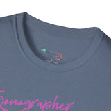 Sonographer Flowers Unisex Softstyle T-Shirt