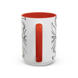 Sonographer Heart Accent Coffee Mug (11, 15oz)