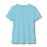 RDCS Floral Script Women's V-Neck Tee