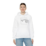 Sonographer Square Unisex Heavy Blend™ Hooded Sweatshirt
