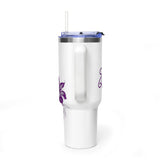 Sonographer Floral Vacuum Thermal Tumbler, 40oz