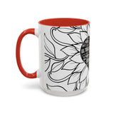Sonographer Heart Accent Coffee Mug (11, 15oz)