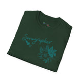 Sonographer Flowers Unisex Softstyle T-Shirt