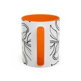 Sonographer Heart Accent Coffee Mug (11, 15oz)