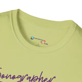 Sonographer Flowers Unisex Softstyle T-Shirt