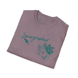 Sonographer Flowers Unisex Softstyle T-Shirt