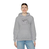 Sonographer Square Unisex Heavy Blend™ Hooded Sweatshirt