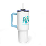 RDMS Floral Vacuum Thermal Tumbler, 40oz