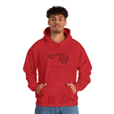 Sonographer Square Unisex Heavy Blend™ Hooded Sweatshirt