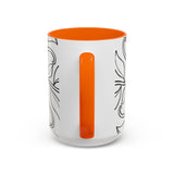 Sonographer Heart Accent Coffee Mug (11, 15oz)