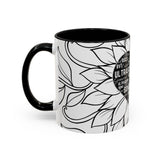 Sonographer Heart Accent Coffee Mug (11, 15oz)