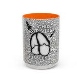 Chill It's Just Bubbles Accent Coffee Mug (11, 15oz)