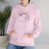 Sonographer Square Unisex Heavy Blend™ Hooded Sweatshirt