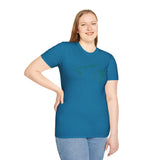 Sonographer Flowers Unisex Softstyle T-Shirt