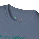 Sonographer Flowers Unisex Softstyle T-Shirt