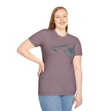 Sonographer Flowers Unisex Softstyle T-Shirt