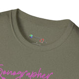 Sonographer Flowers Unisex Softstyle T-Shirt