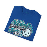 Resting Sonographer Face Unisex Softstyle T-Shirt