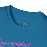 Sonographer Flowers Unisex Softstyle T-Shirt