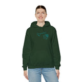 Sonographer Flowers Unisex Heavy Blend™ Hooded Sweatshirt
