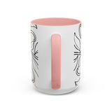 Sonographer Heart Accent Coffee Mug (11, 15oz)