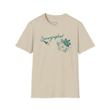 Sonographer Flowers Unisex Softstyle T-Shirt