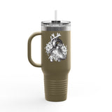 Anatomical Heart Insulated Travel Mug, 40oz