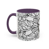 Heart Scan Accent Coffee Mug (15oz)