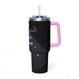 Personalized Sonographer Sparkle Vacuum Thermal Tumbler, 40oz