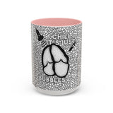 Chill It's Just Bubbles Accent Coffee Mug (11, 15oz)