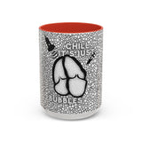 Chill It's Just Bubbles Accent Coffee Mug (11, 15oz)