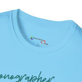Sonographer Flowers Unisex Softstyle T-Shirt